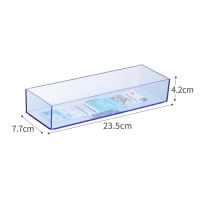 Stable Organizer Portable Pencil Case Drawer Translucent Storage