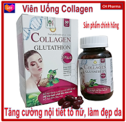 Viên Uống Đẹp Da Collagen Glutathion Plus, Giúp Tăng Cường Nội Tiết Tố Nữ