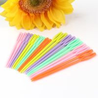 1Set(20PCs/Set)  Multicolor Plastic Sewing Needles For Crafts Clothing Shoes DIY Kniting Needles Cusp Crochet Hooks Knitting  Crochet