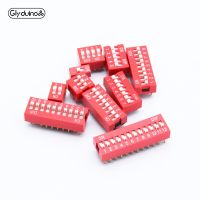 Glyduino 5PCS/Lot Slide Type Switch Module 11 Size (1-12 Bit) 2.54MM Spacing DIP Coding Toggle Switches for Arduino