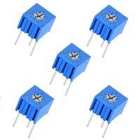 【CW】 5PCS 3362P Trimmer Potentiometer Turn Resistance 200 500 1K 5K 10K 20K 50K 100K 500K 1M Ohm for