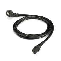 【✆HOT】 JAUN MALL 2ชิ้นสายไฟ PSU 1.2เมตร2เมตร3เมตร5เมตร14AWG สหภาพยุโรปปลั๊ก Schuko เพื่อ IEC C13สายไฟต่อขยายสำหรับเครื่องคอมพิวเตอร์คอมพิวเตอร์ PSU Antminer 3D เครื่องพิมพ์