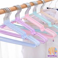 ไม้แขวนเสื้อ ไม้แขวนหุ้มซีลีโคนกันลื่น ราคา 1 ชิ้น Non-slip hanger for 1pcs สปอตสินค้า