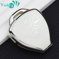 2 3 Button TPU Car Key Cover Case for Toyota RAV4 Crown Avalon Corolla Camry Reiz Venza Matrix Remote Bag Keychain Accessories Key Chains