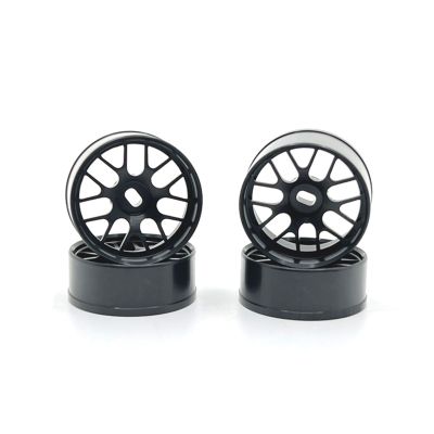 4Pcs Metal Wheel Rim Wheel Hub for Wltoys 284131 K969 K989 K999 P929 Mini-Z Mini-Q Mini-D 1/28 RC Car Upgrade Parts