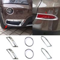 Cocok Untuk BMW F25 X3 2011-2014 Lampu Kabut Depan Mobil Lampu Belakang Ekor Kabut Penutup Lampu Potong