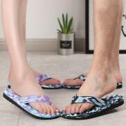 2023 Women Beach Flip Flops Outside The Seaside Beach Sandals Men Flip