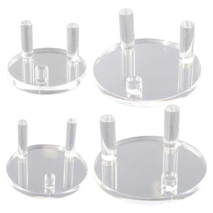 Rock Display Stand Acrylic Display Stands For Collectibles Round Base