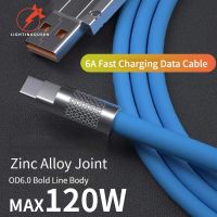 120W 6A USB Type C Charging Data Aolly Silicone