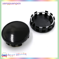 yangguangxin 68มม.Full Black Car WHEEL HUB Center caps Auto RIM DUST-proof COVER Sticker