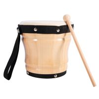 Single Drum Bongo Drum Single Bongo Drum Sheepskin Material Percussion Instrument Pat Drum