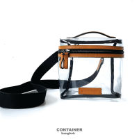 Pop Up Crossbody PVC Bag/Mustard