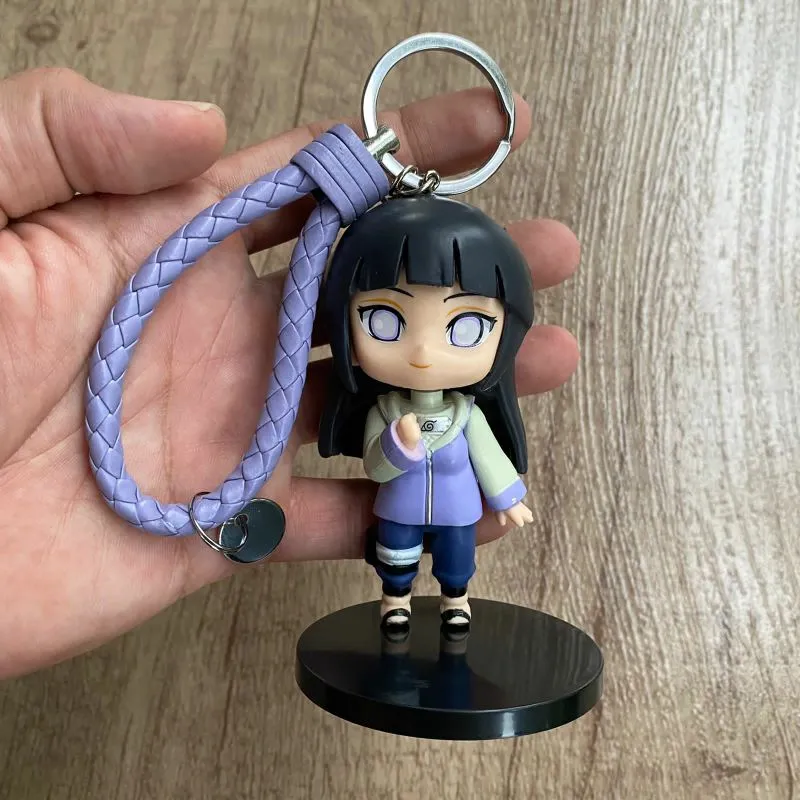 Anime Naruto Figura Brinquedo Modelo 10cm Kakashi Uzumaki Naruto Jiraiya  Sakura Gaara Kawaii Desenho animado Keychain Pendant Decoração