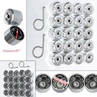 17MM 20PCs/Set ALLOY WHEEL LOOKING NUT LUG BOLTS COVERS CAPS FOR VW /GOLF /PASSAT /POLO Nails  Screws Fasteners