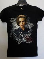 เสื้อยืดกราฟิก JUNIORSS TWILIGHT SAGA ECLIPSE JASPER สีดำ #13257V ขนาด5XL 6XL