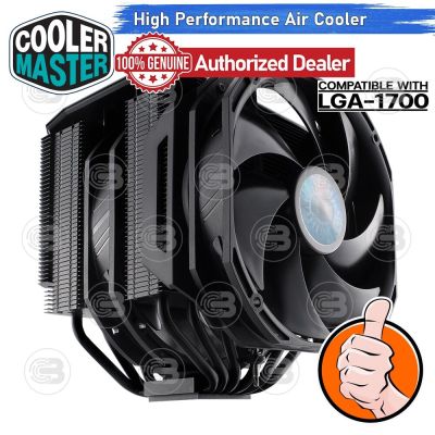 [CoolBlasterThai] Cooler Master MASTERAIR MA624 STEALTH Heat Sink LGA1700 Ready ประกัน 5 ปี