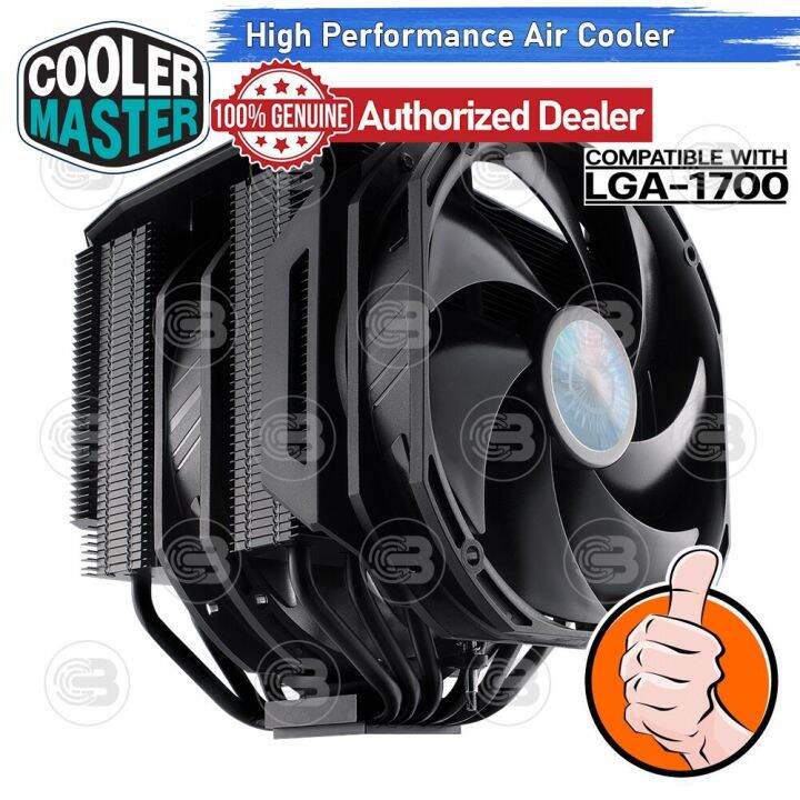 coolblasterthai-cooler-master-masterair-ma624-stealth-heat-sink-lga1700-ready-ประกัน-5-ปี