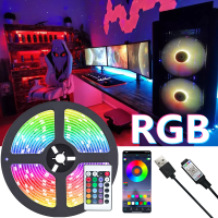 LED Strip Lights RGB 2835 Bluetooth USB IR Remote Flexible Lamp Tape Diode DC5V Backlights Night Lighting 1M 2M 3M 4M 5M