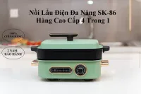 Nồi Lẩu Điện Đa Năng SK-86 4 Trong 1 - Dung Tích Lớn 4.5L - Phiên Bản Mới Nhất 2021 - Hàng Cao Cấp