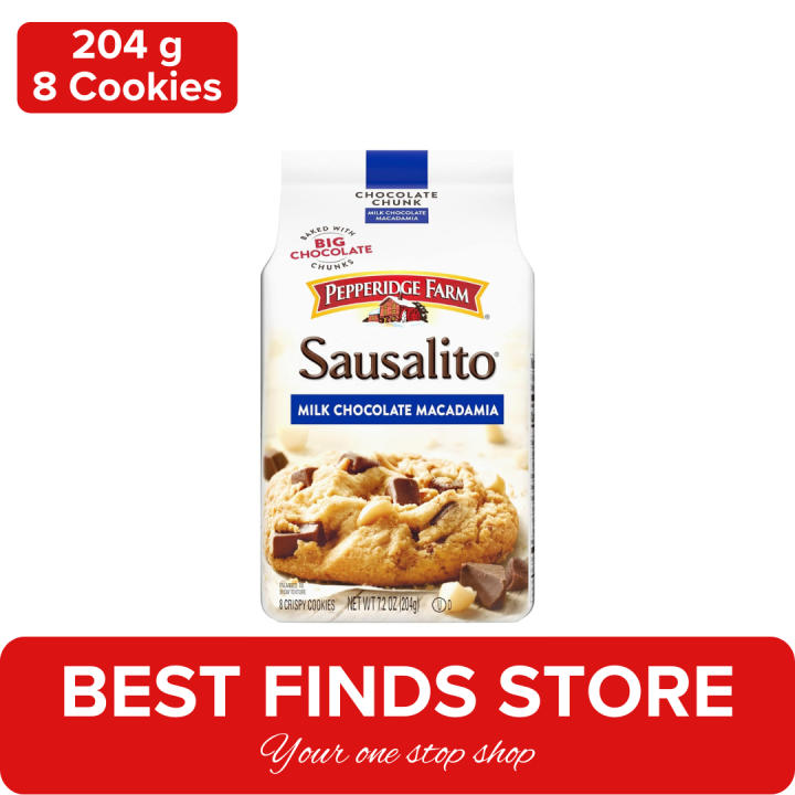 Pepperidge Farm Sausalito Crispy Milk Chocolate Macadamia Nut Cookies