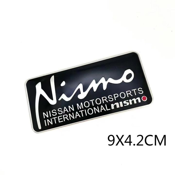 สติ๊กเกอร์สัญลักษณ์ป้ายสติ๊กเกอร์ติดรถยนต์อัตโนมัติ3มิติสำหรับโลโก้นิสโมนิสสัน
