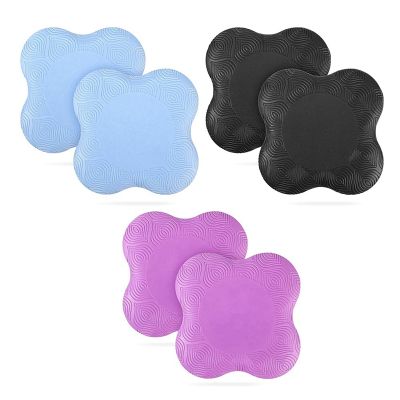 6 Pcs Yoga Pads Extra Thick Kneeling Pad Anti Slipping Knee Cushion Support Pad for Yoga Exercise Meditation Workout