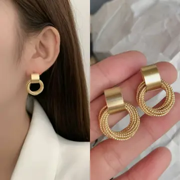 Multi Metal Earring - Best Price in Singapore - Nov 2023