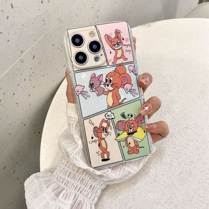 เคสสำหรับ-oppo-reno-7-7z-lite-int-8-8t-10-pro-plus-a1-pro-a17-a98ค้นหา-x5-lite-f21-pro-4g-5g-แฟชั่นเท่ๆลายการ์ตูนเคสโทรศัพท์แบบใสปิดคลุมป้องกันการกระแทกนิ่ม