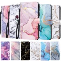 【Enjoy electronic】 Luxury Marble Flip Leather Cases For iPhone 11 12 14 Plus 13 Mini Pro Max 7 8 X XR SE3 SE2 Phone Wallet Card Holder Stand Fundas