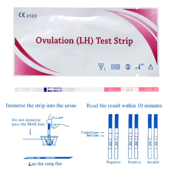 1pc Early Pregnancy Ovulation Test Strip Predictor Fertility Kit Stick ...