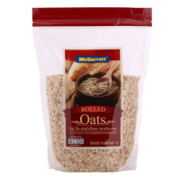 แม็กกาแรต แผ่นข้าวโอ๊ตอบ 1กก. - Rolled Oats 1kg McGarrett brand