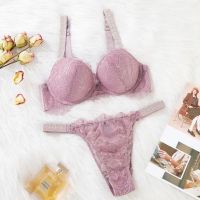 Original Women Customized Victoria S Secret push lingerie set ladies sexy lace bra and Thongs htc2 PCsTH