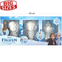 Disney Frozen Paint Your Own Plaster 3 Pack Special Edition Big Set ตุ๊กตาปูนพลาสเตอร์พร้อมชุดระบายสีสุดน่ารักสินค้าลิขสิทธิ์แท้นำเข้าจากต่างประเทศพร้อมส่ง