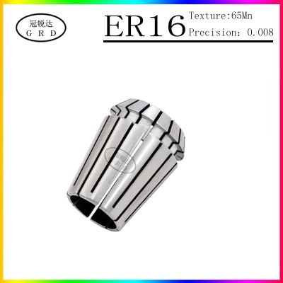 ไต้หวันความแม่นยําสูง ER16 Collet Fine engraving machine collet CNC computer nozzles 1 MM-10MM 1/8 precision 0.008