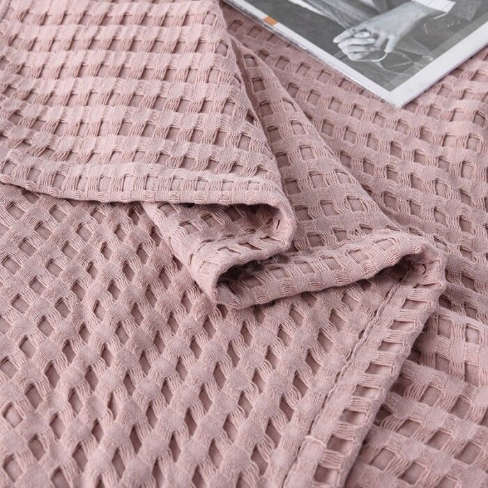 ผ้าฝ้ายวาฟเฟิลผ้ากอซผ้าขนหนูผ้าห่มนุ่มผิวง่าย-nap-ผ้าห่มฤดูร้อนผ้าห่มผ้าห่มเครื่องปรับอากาศ