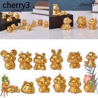 xaviery Cherry3 ราศีจีน 12 ราศี ขนาดเล็ก สําหรับตกแต่งบ้าน สวนบอนไซ