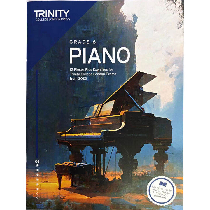 TRINITY Piano Exams Pieces Plus Exercises from 2023 Grade 6 Lazada