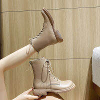 รองเท้าบูท Martin กำมะหยี่สำหรับ Caohuatang3Grape,Sepatu BOOT Pendek Trendcaohuatang3แม่ฤดูใบไม้ร่วง/ฤดูหนาวชานม