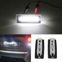 1 Pair LED License Plate Number Light Lamp Error Free For Benz Smart Fortwo Coupe Convertible 450 451 W450 W453 Hight Quality