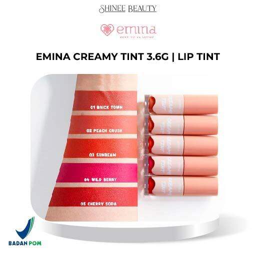 EMINA Creamy Tint 3.6g Lip Tint Lazada Indonesia