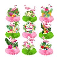 Pecine 9ชิ้น Hawaii Luau รังผึ้ง Centerpieces Aloha โต๊ะกลางสำหรับวันหยุด