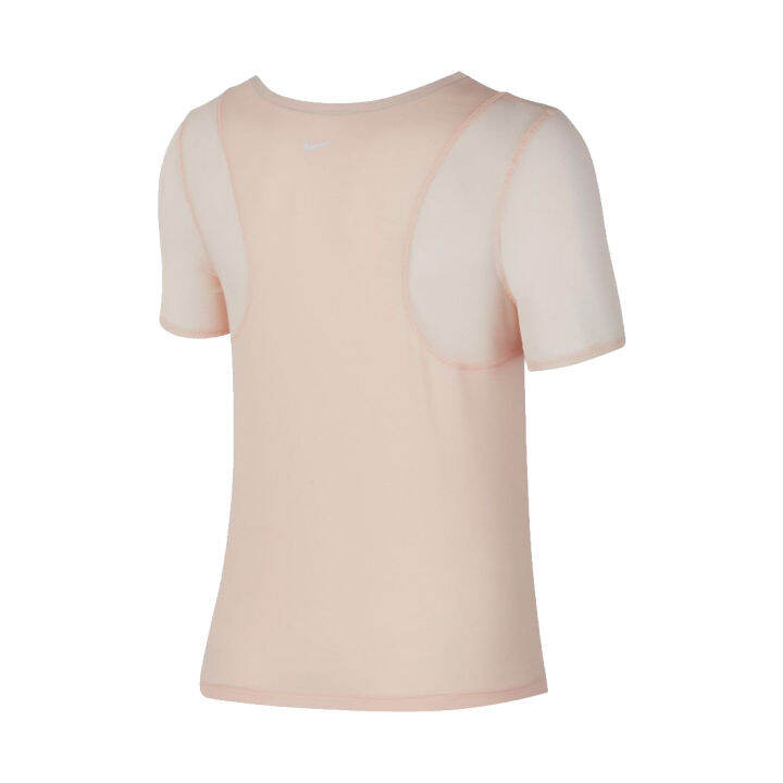 เสื้อวิ่งnikeของแท้-รุ่น-runway-womens-running-shirt-cj2186-664