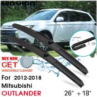 Car Wiper Blade Front Window Windscreen Windshield Wiper Fit Blades Accessories For Mitsubishi OUTLANDER 26 quot; 18 quot; 2012-2018