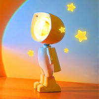 Led Light Decor Sunset Night Light Astronaut Lights Cute Table Lamp Bedroom Children Gifts Light Decor Creative Gift