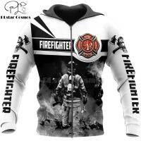 Firemen ใหม่ เสื้อแจ็กเก็ตลําลอง มีฮู้ด มีซิป พิมพ์ลายซุปเปอร์ฮีโร่ 3D แฟชั่นสําหรับผู้ชาย และผู้หญิง