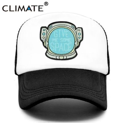 2023 New Fashion  Give Me Some Space Cap Hat Spaceman Outer Space Mesh Trucker Cap Spaceman Space Cool Caps Hat For，Contact the seller for personalized customization of the logo