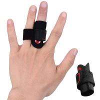 บ้านTopONEปลอกนิ้วสนับสนุนProtector Finger Splintปรับได้Velcroผ้ารัดนิ้วบรรเทา