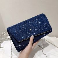 【YD】 Womens Evening 2022 Fashion Wedding Clutches Purse Female Handbag Small Chain Shoulder bag FTB323