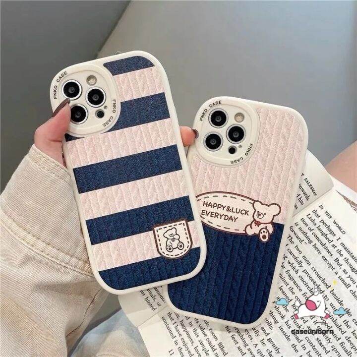 เคสโทรศัพท์มือถือ-แบบนิ่ม-ลายการ์ตูนหมีน่ารัก-สําหรับ-iphone-7-8-6-6s-14-13-12-max-xr-x-xs-2020