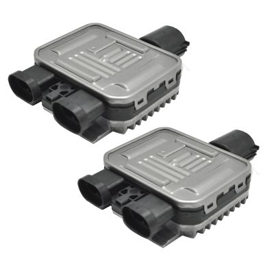 2Pcs 940009402 Fan Control Module Resistance Relay ECU Radiator for Ford Volvo Land Rover 2006-2015 7T43-8C609-BA 941013801